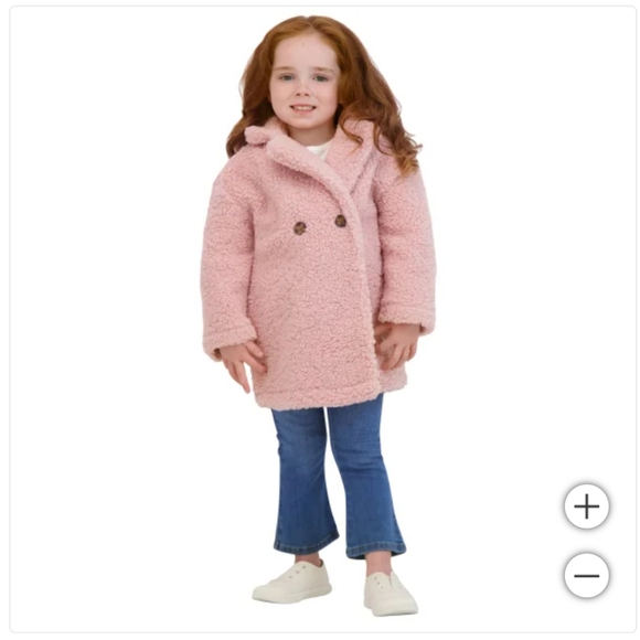 New! Biscotti Collezioni Kids' Girls Toddler Dress Coats Pink Color Size 4T NWT! - Picture 3 of 9